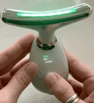 LED Face & Neck Anti-Wrinkle Massager